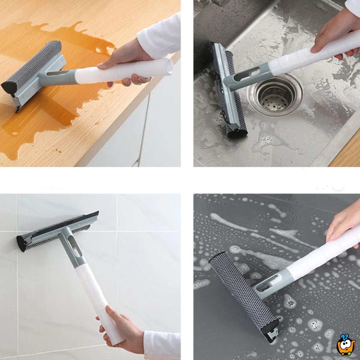 3 in 1 Spray Scrape - Brisač za staklo sa sprejom