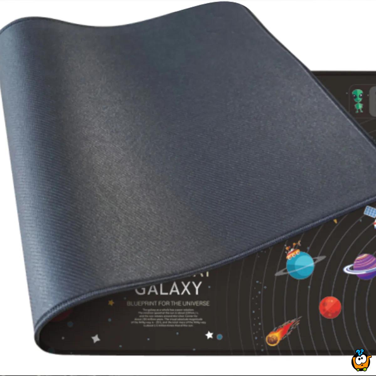 Galaxy A - Edukativna svemirska podloga za miš i tastaturu 