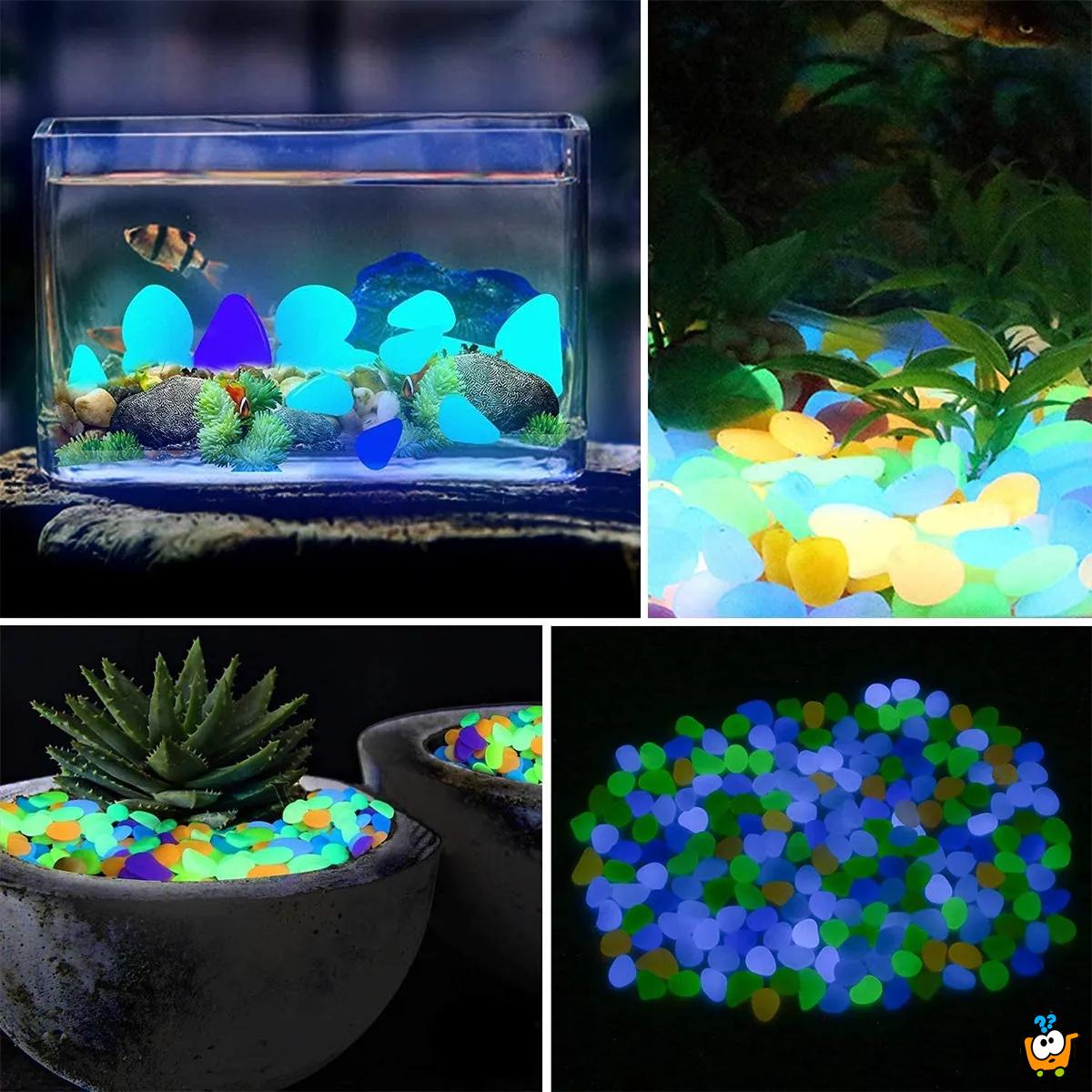 Fluorescentno dekorativno kamenje 