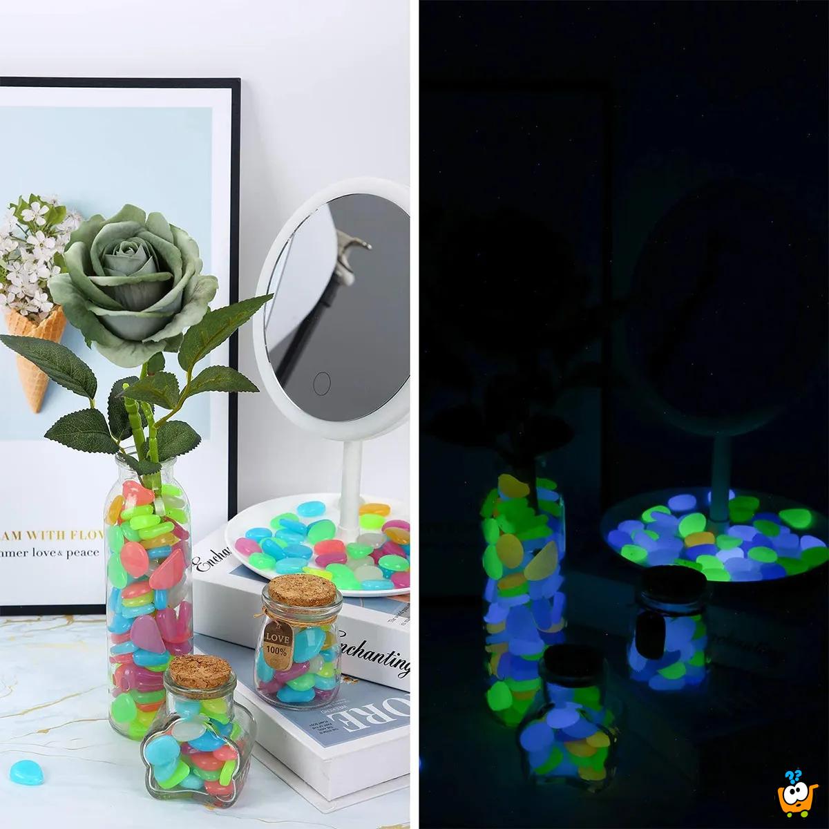Fluorescentno dekorativno kamenje 