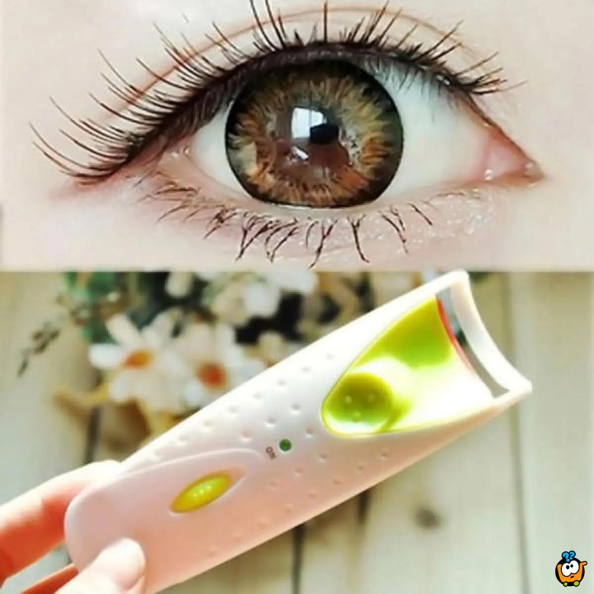 Electric eyelash curler - Električni uvijač trepavica