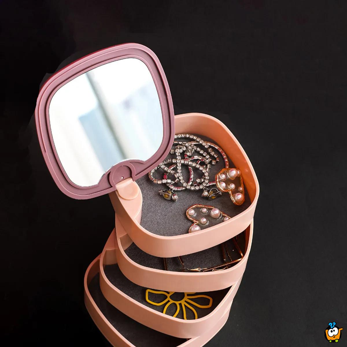 Kutija za nakit sa ogledalom