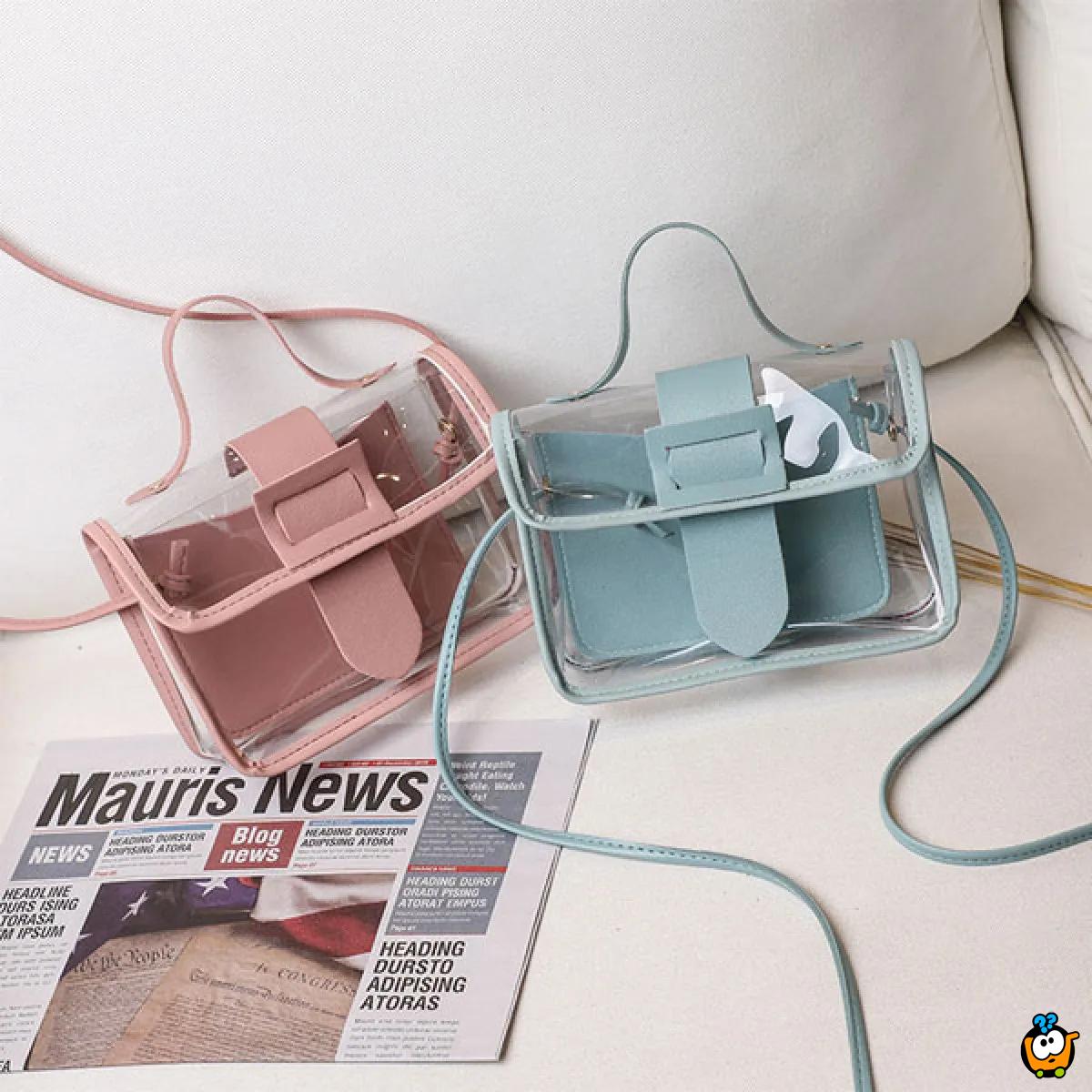 Transparent mini bag - torbica za unikatan stil