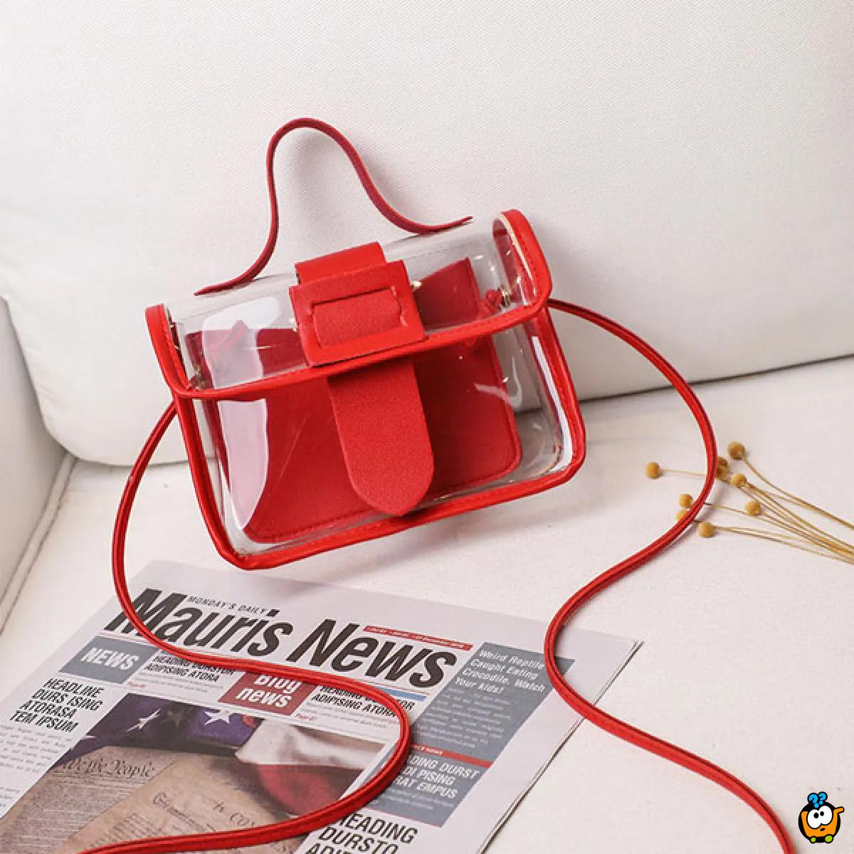 Transparent mini bag - torbica za unikatan stil