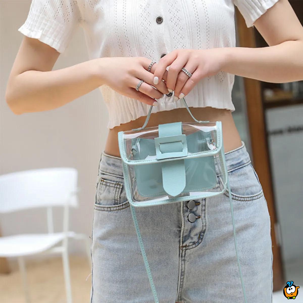 Transparent mini bag - torbica za unikatan stil
