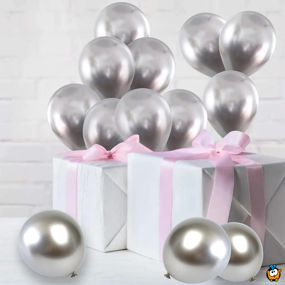 Set dekorativnih balona - Sivi
