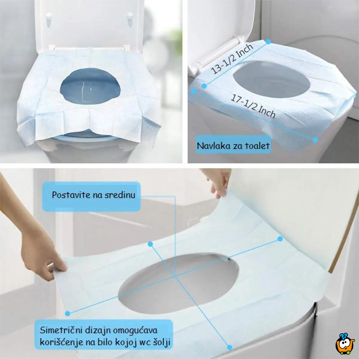 Toilet Covers -10 papirnih zaštita za wc šolju