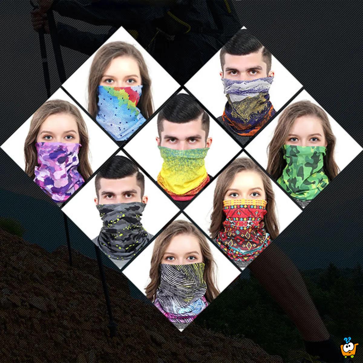 Višenamenska sportska zaštitna maska - marama 