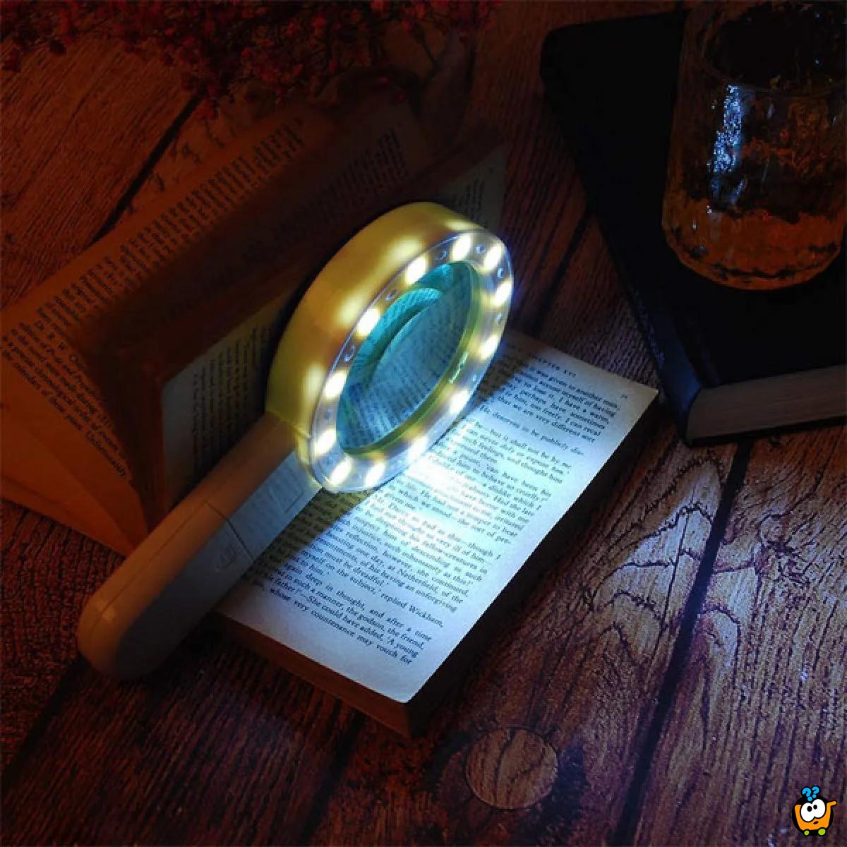 Lighted Magnifying Glass - Led lupa za uveličavanje stvari 