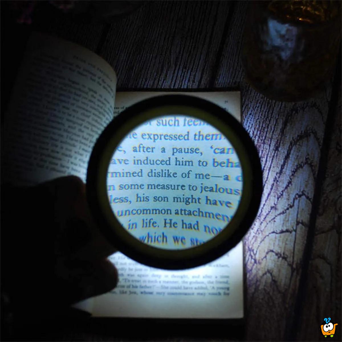 Lighted Magnifying Glass - Led lupa za uveličavanje stvari 