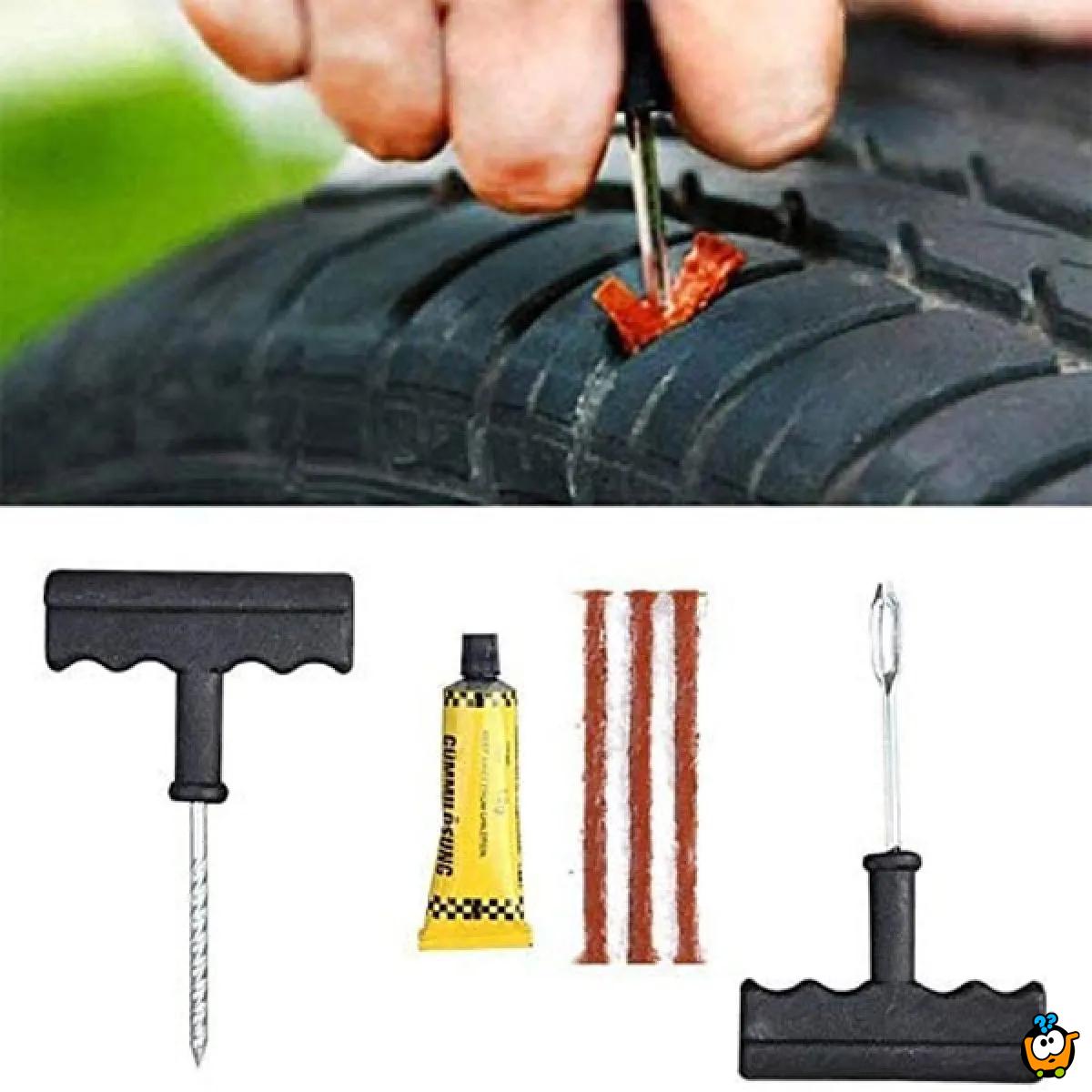 Car tyre repair - Set za krpljenje guma