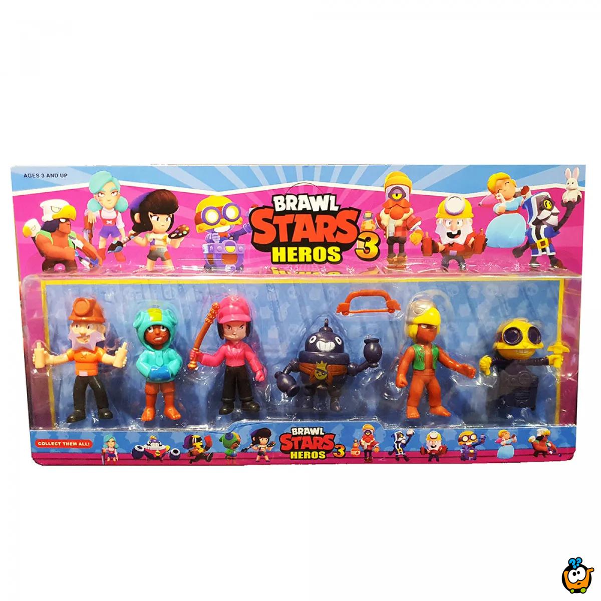 Brawl Stars 3 - Set od 6 figurica