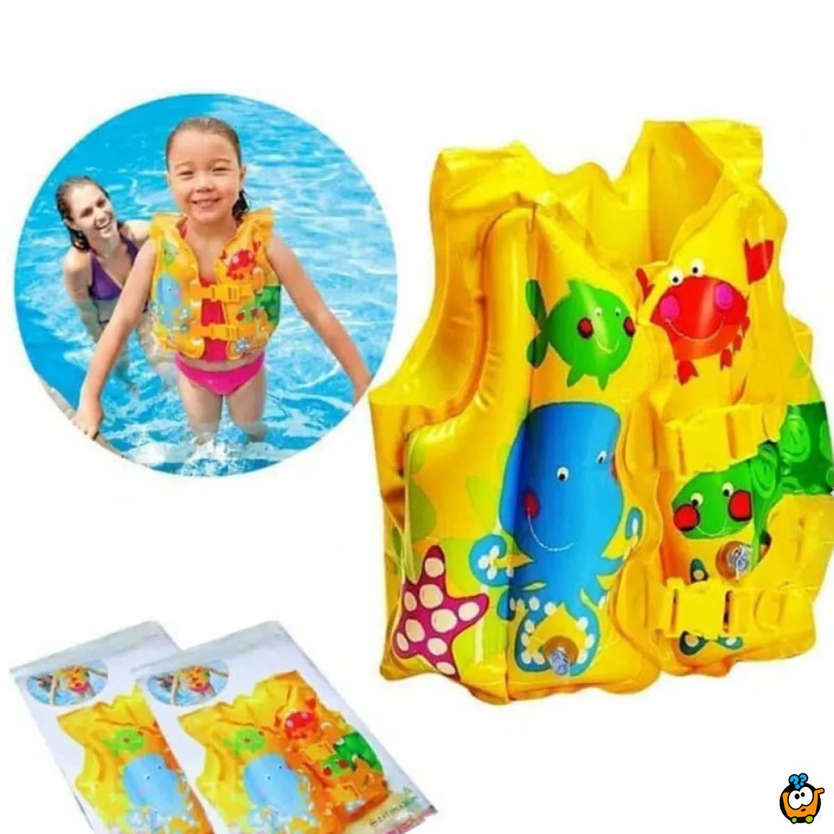 59661NP/EP INTEX Sigurnosni dečiji prsluk za plivanje 