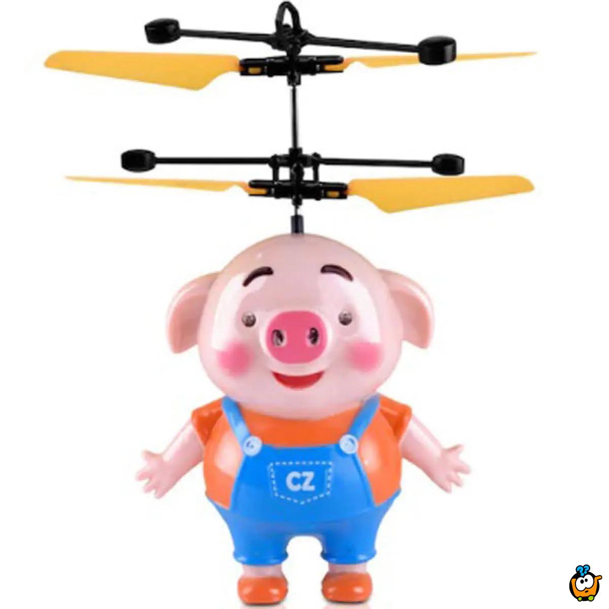 Pig Fly - Leteci helikopter na senzor