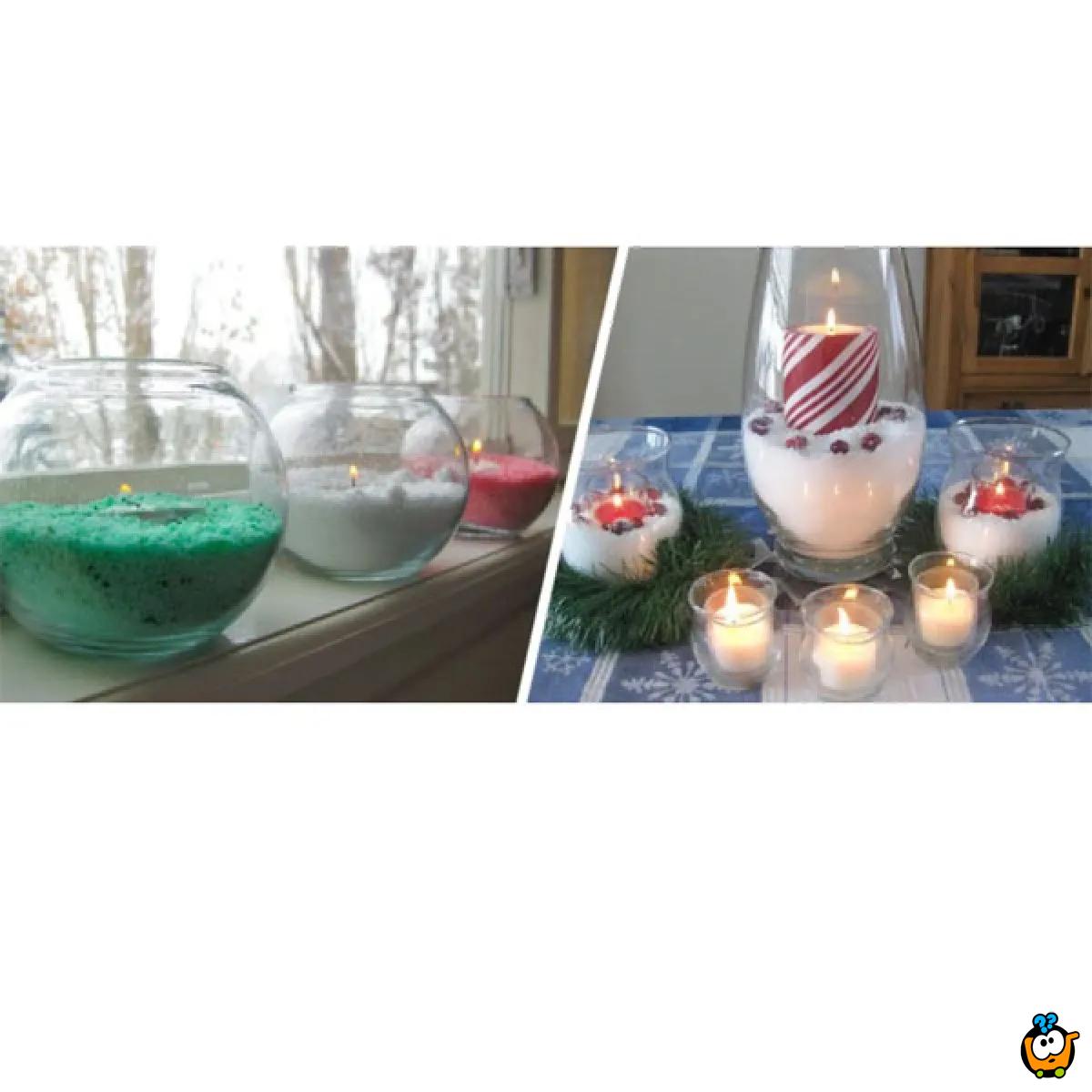 Make Colored Snow - Kinetički sneg u boji