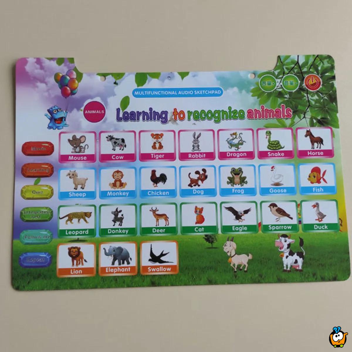 Audio WordPad - Dečija edukativna tabla