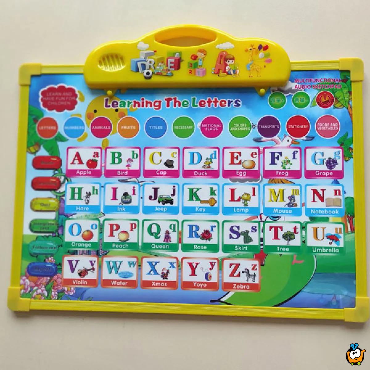 Audio WordPad - Dečija edukativna tabla