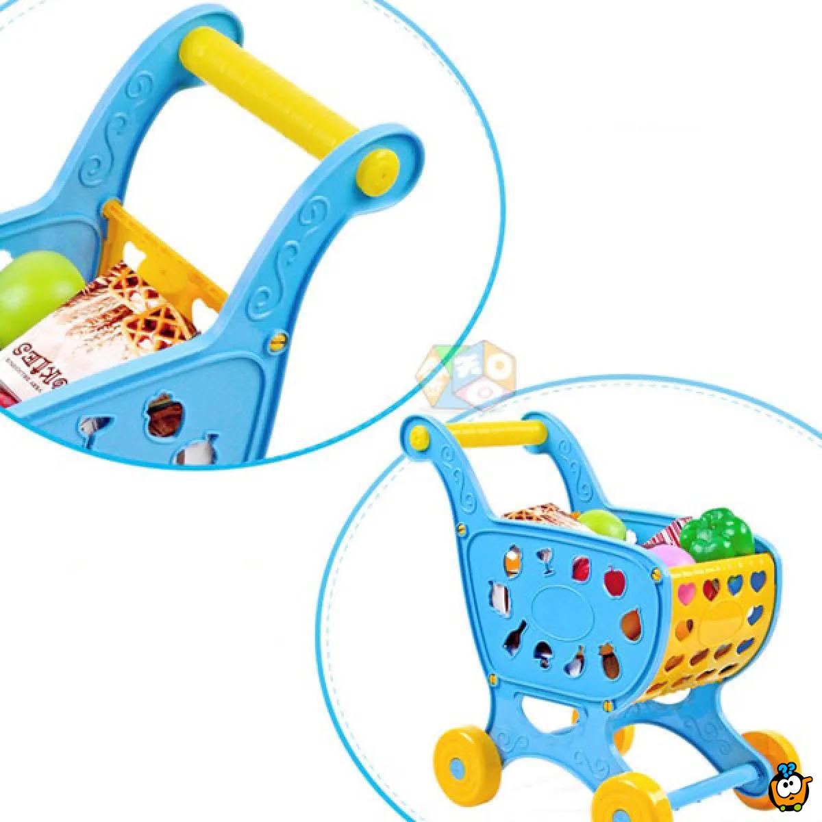 Supermarket dečija kolica za igru