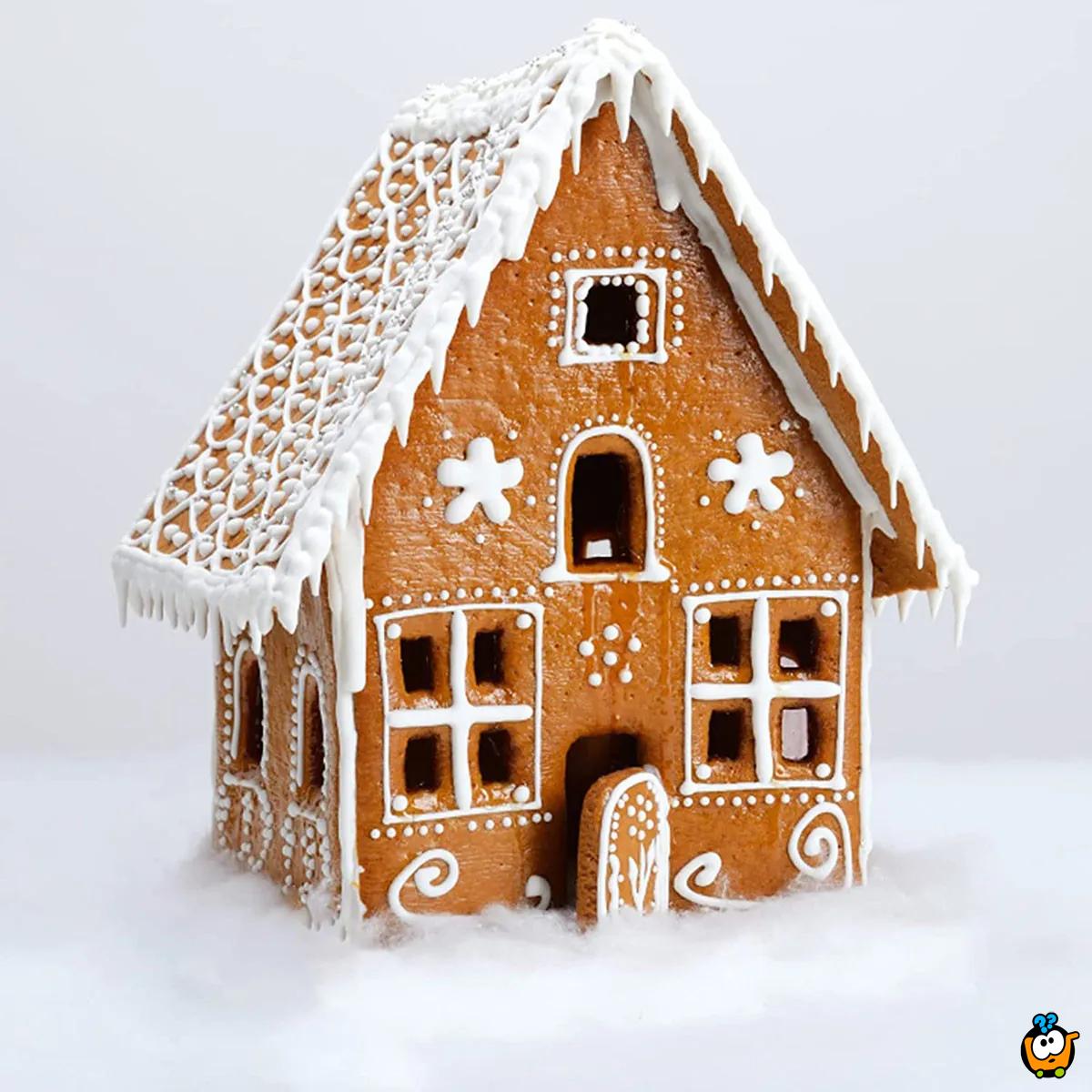 Ginger House - Kalup za kućicu od slatkiša