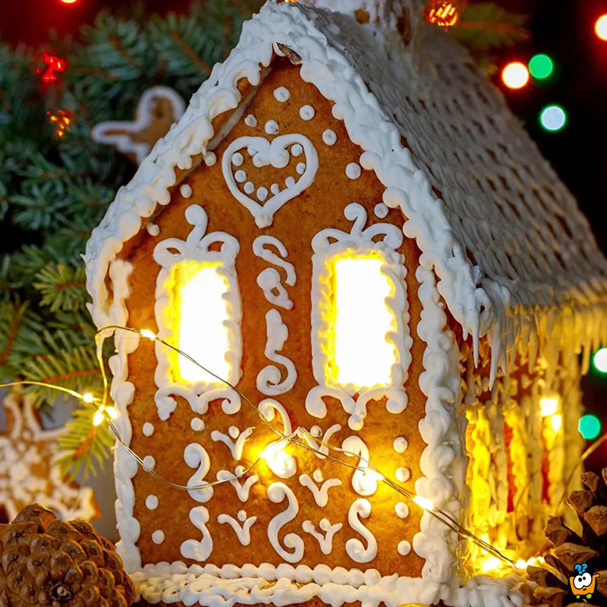 Ginger House - Kalup za kućicu od slatkiša