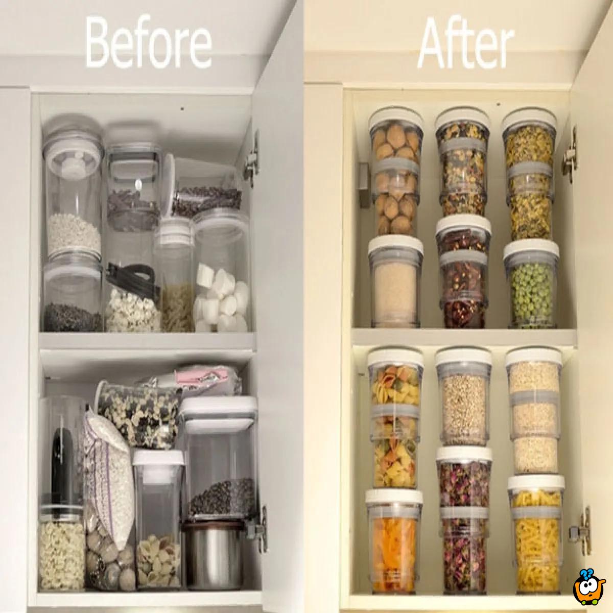 Smart storage container - 2 u 1 Posuda za skladištenje hrane