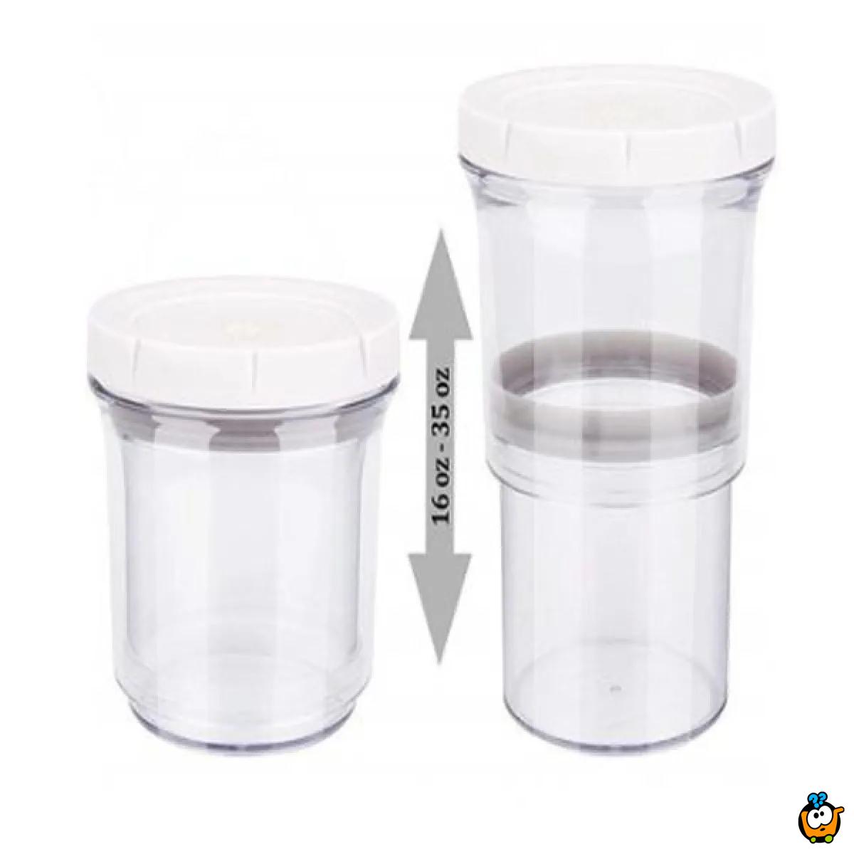Smart storage container - 2 u 1 Posuda za skladištenje hrane