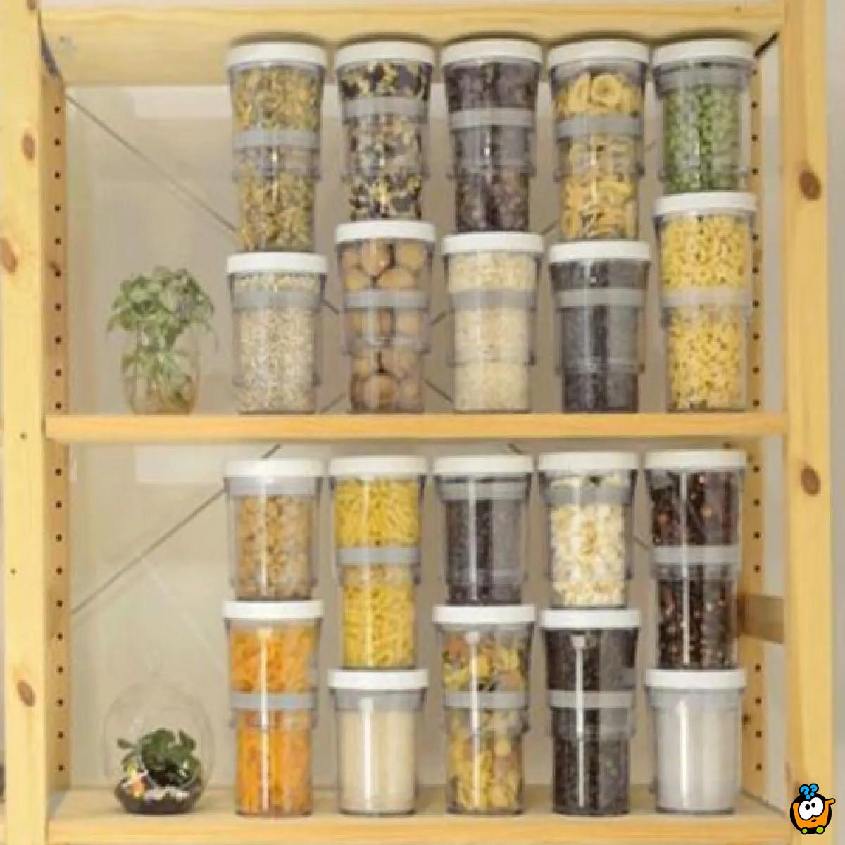 Smart storage container - 2 u 1 Posuda za skladištenje hrane