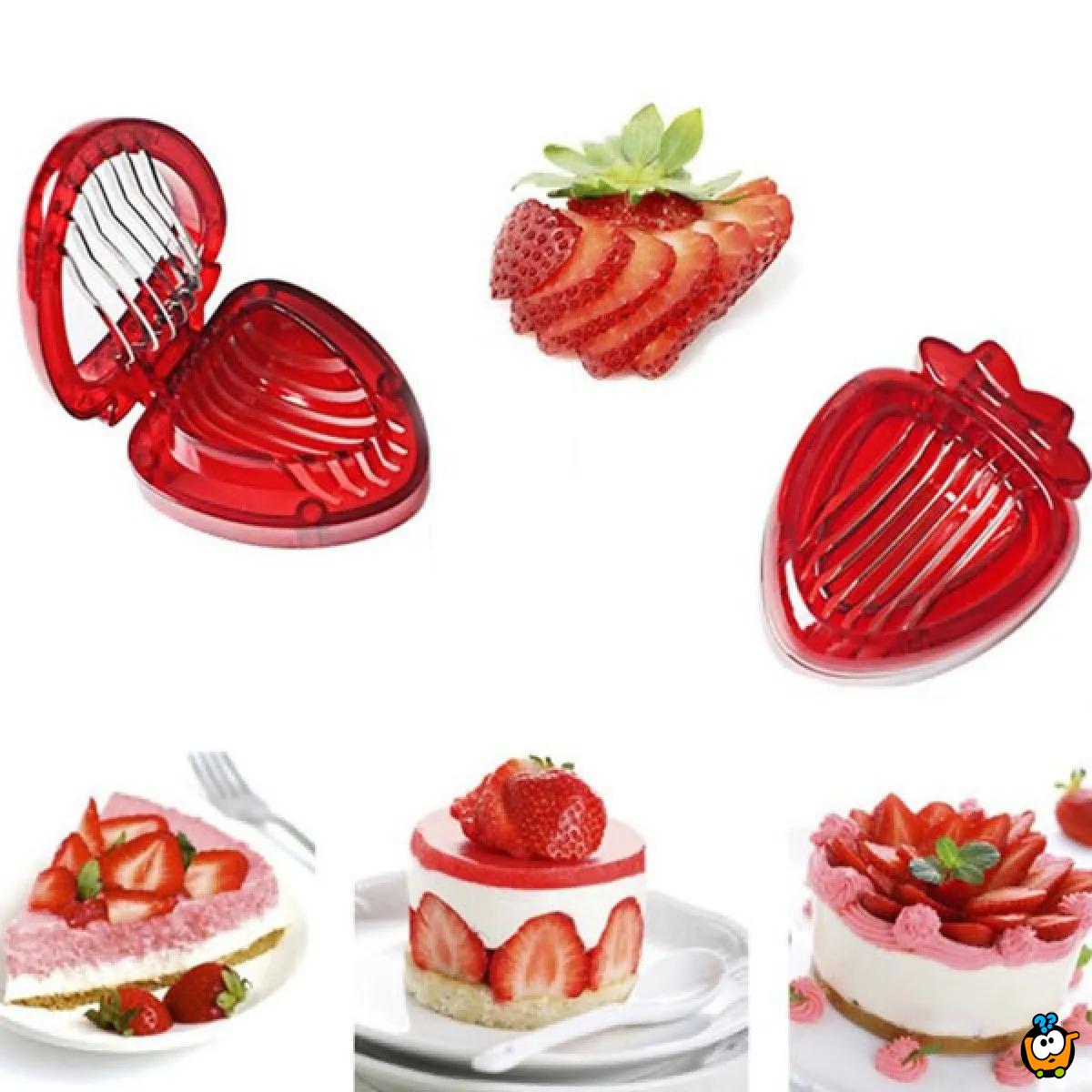 Strawberry slicer - Super fini rezač jagoda