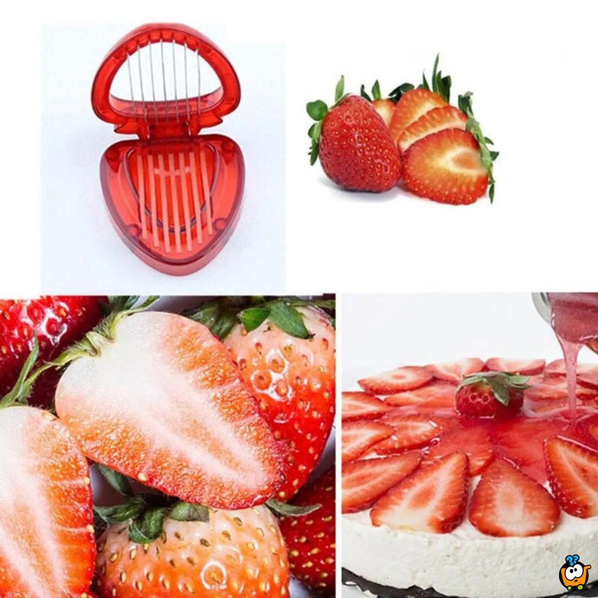 Strawberry slicer - Super fini rezač jagoda