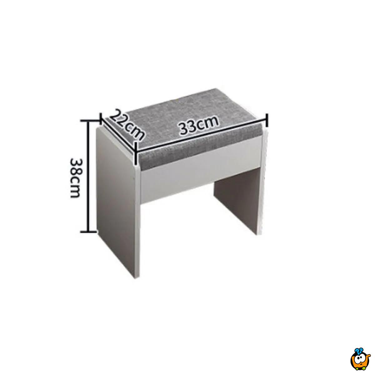 PIANO CHAIR – Mini toaletna stolica 