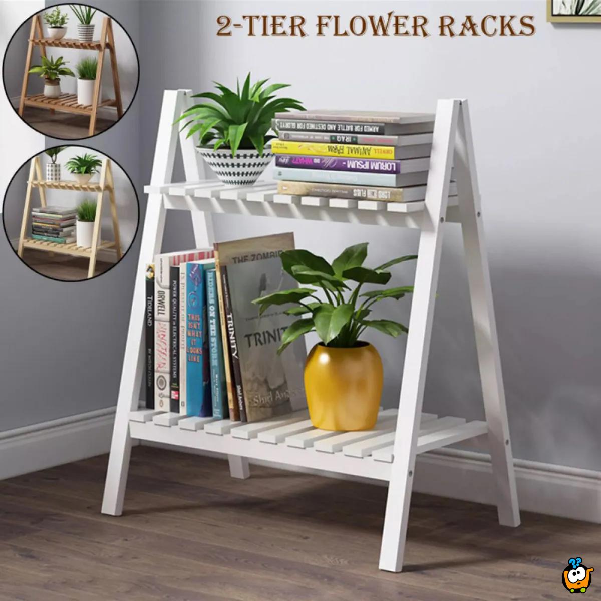 Plant decor stand - Baštenski stalak na 2 nivoa