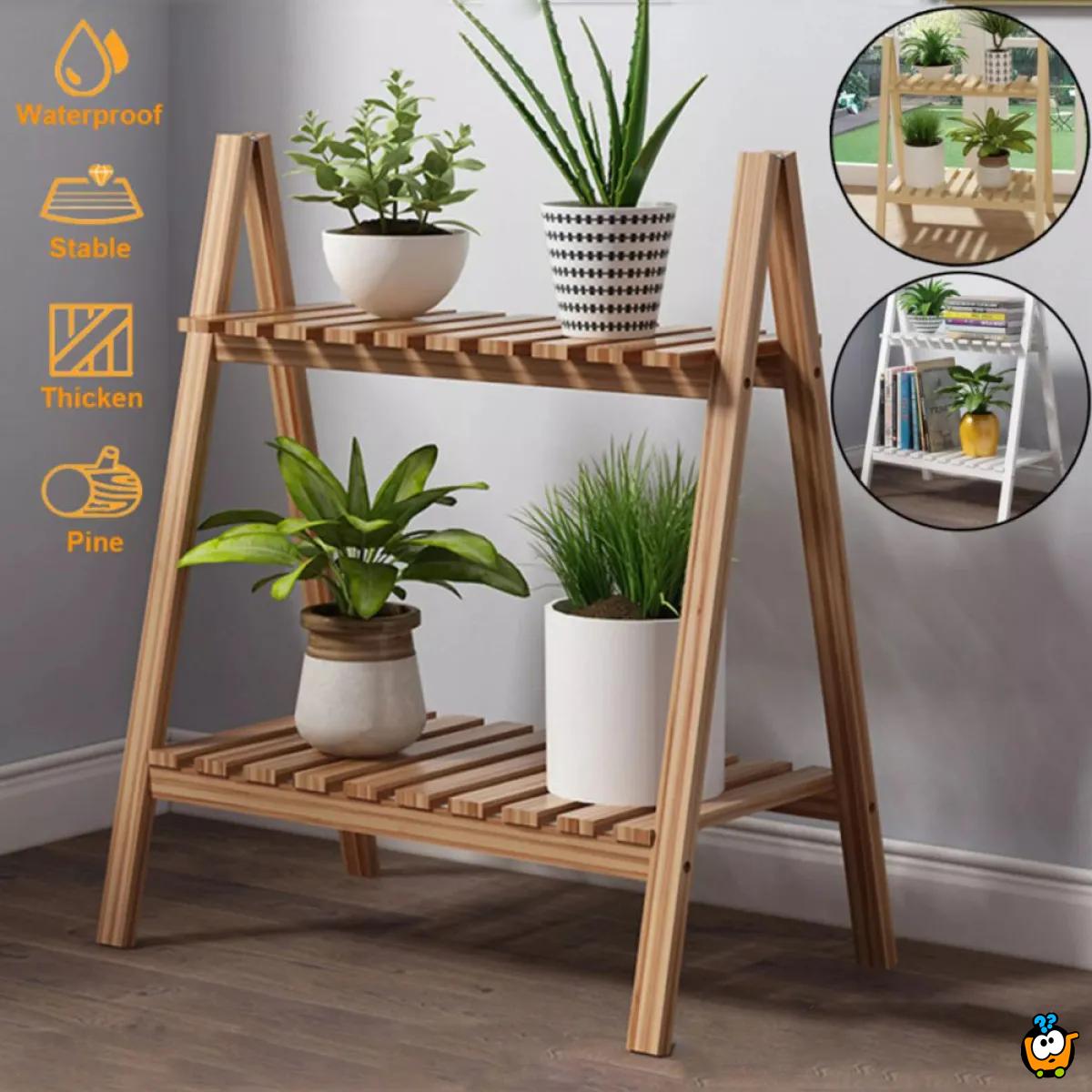 Plant decor stand - Baštenski stalak na 2 nivoa