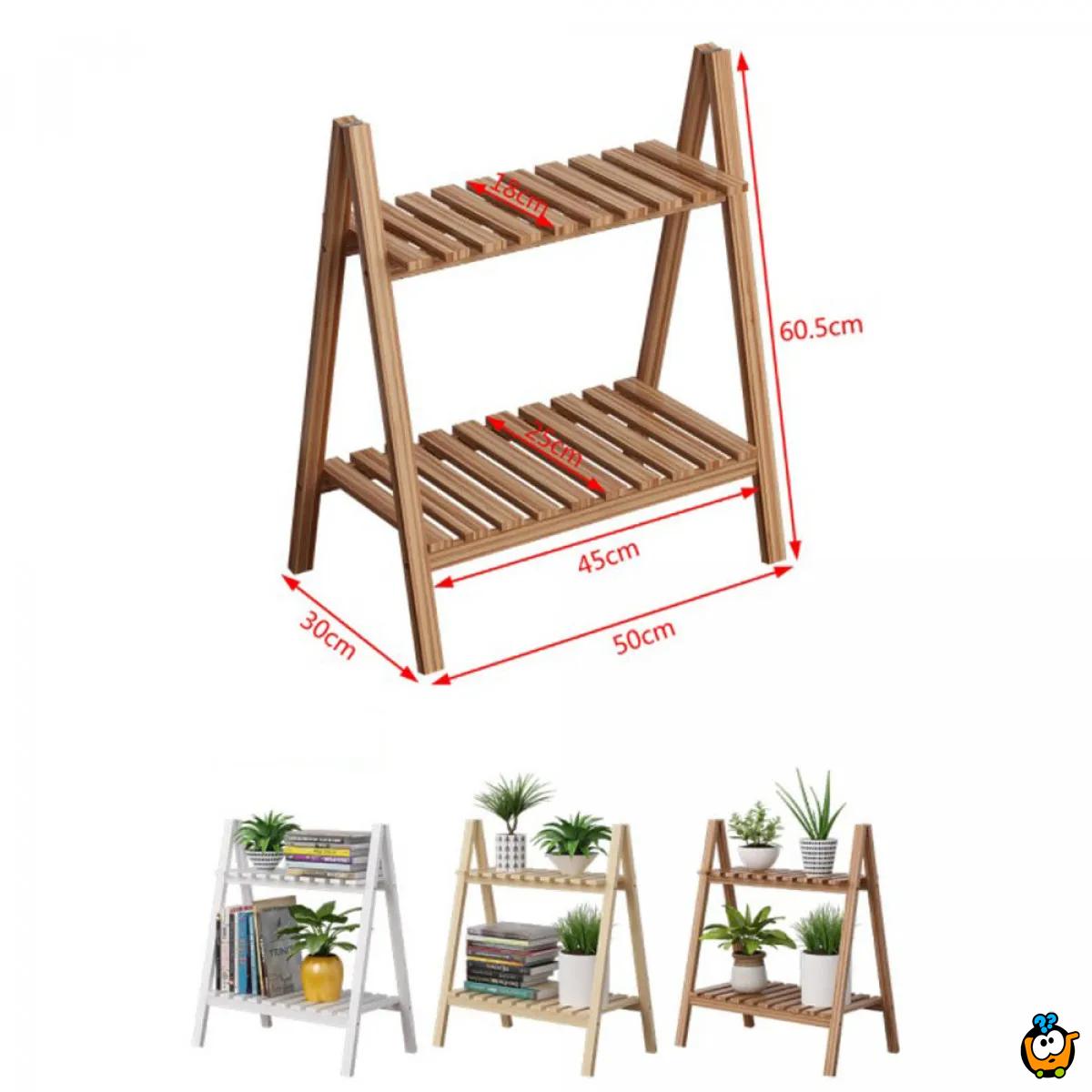 Plant decor stand - Baštenski stalak na 2 nivoa