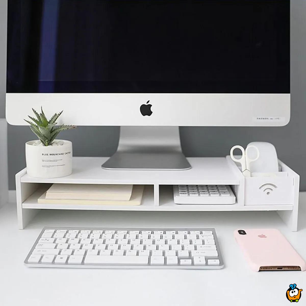 Desk panel - Postolje za računar sa pregradama za organizaciju