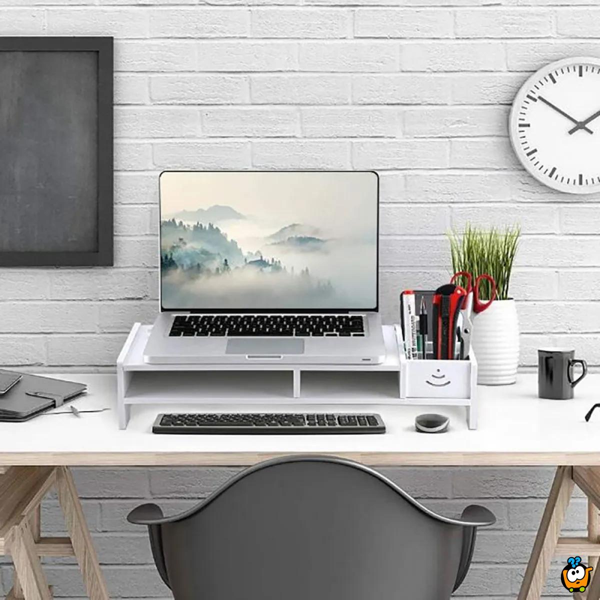 Desk panel - Postolje za računar sa pregradama za organizaciju