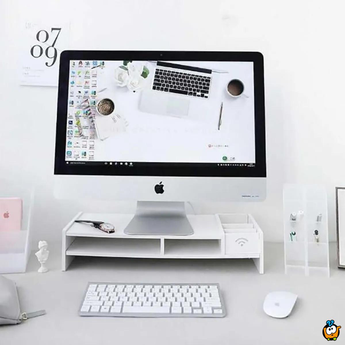 Desk panel - Postolje za računar sa pregradama za organizaciju