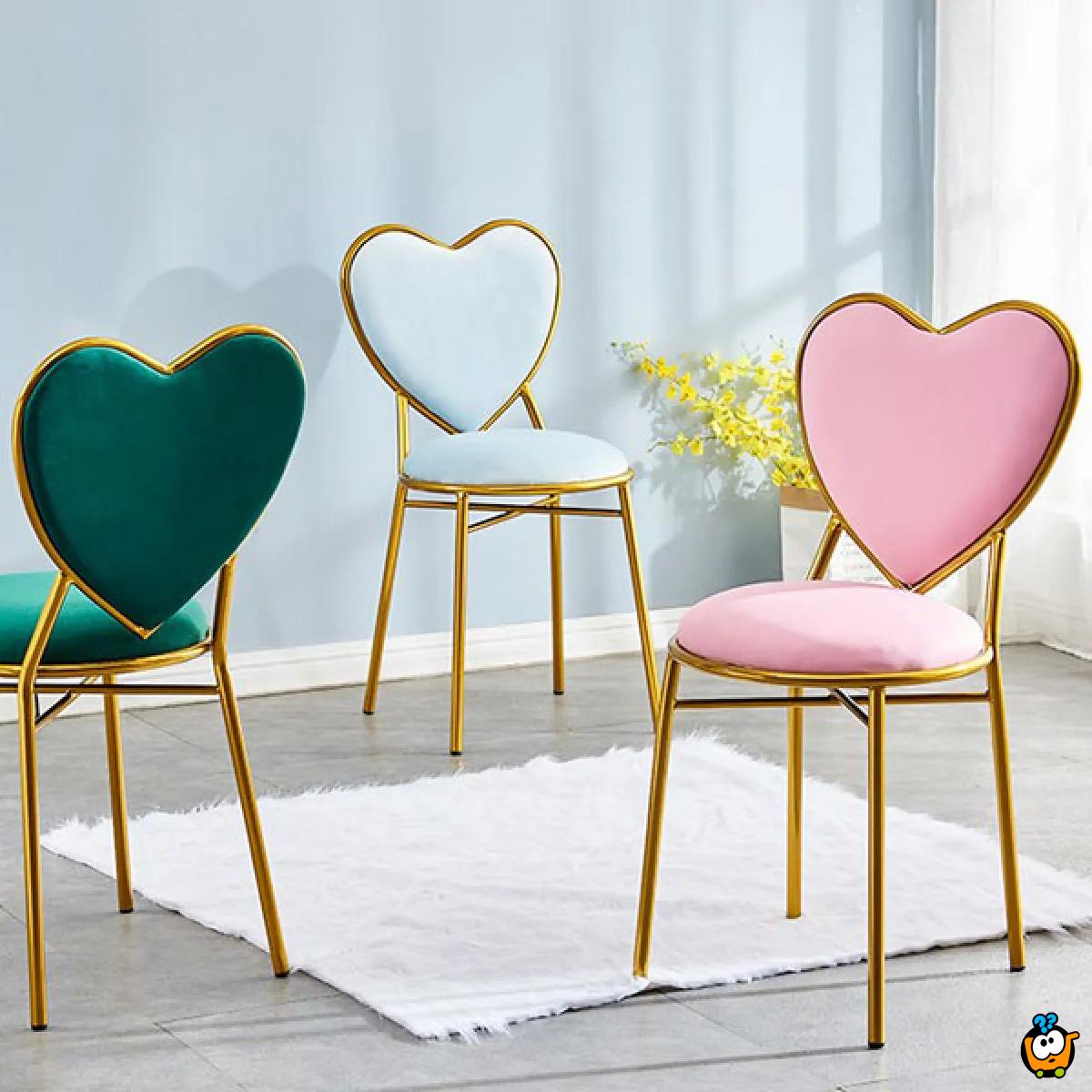 HEART DESIGN - Moderna stolica u obliku srca