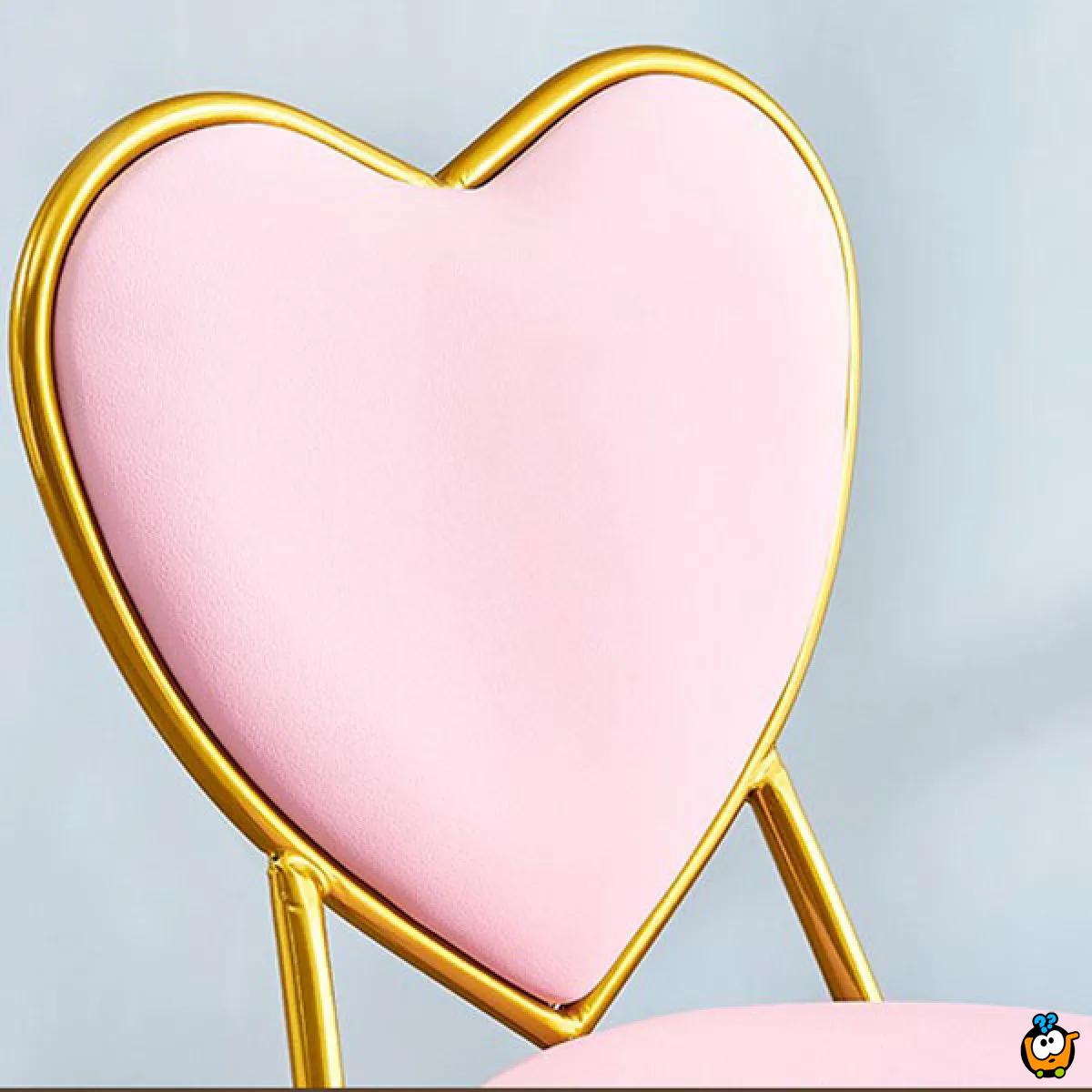 HEART DESIGN - Moderna stolica u obliku srca
