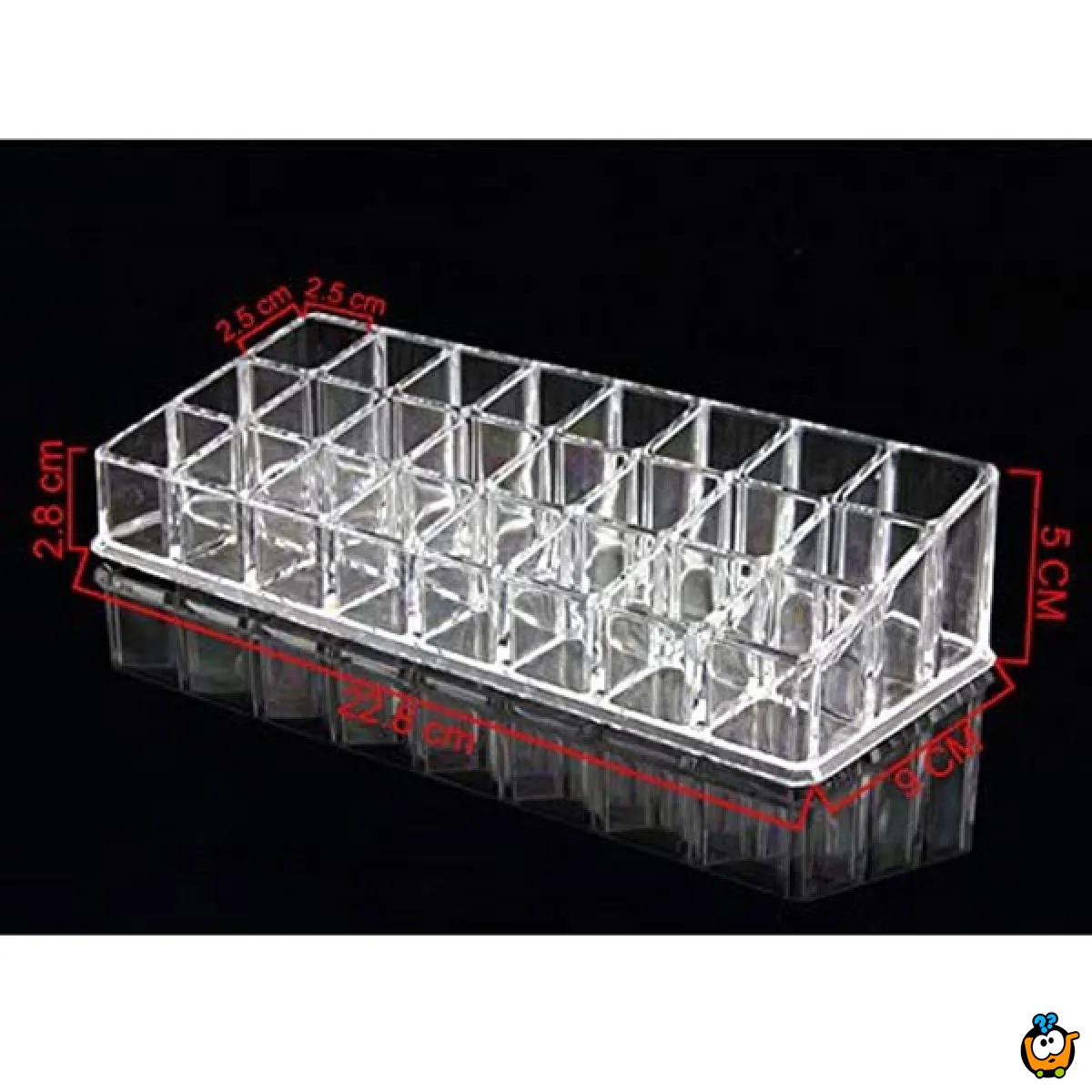 Cosmetic storage box - Kutija organizer za ruževe i lakove