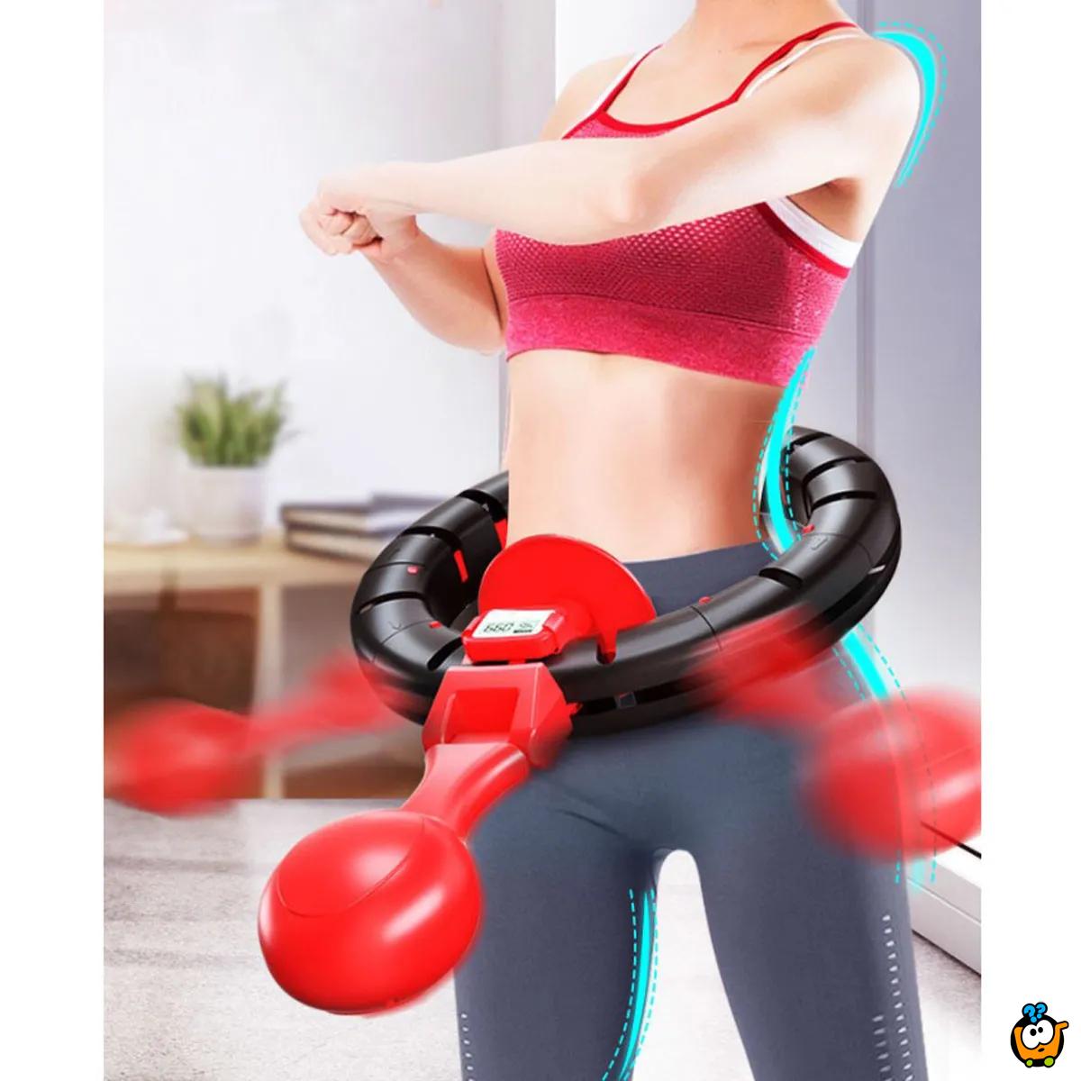 Hula Hop - Fitnes sprava za oblikovanje struka i stomaka 