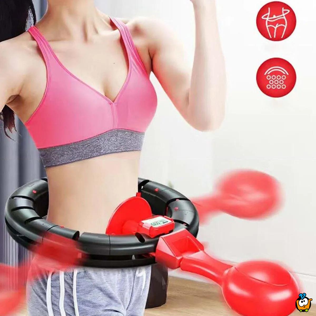 Hula Hop - Fitnes sprava za oblikovanje struka i stomaka 