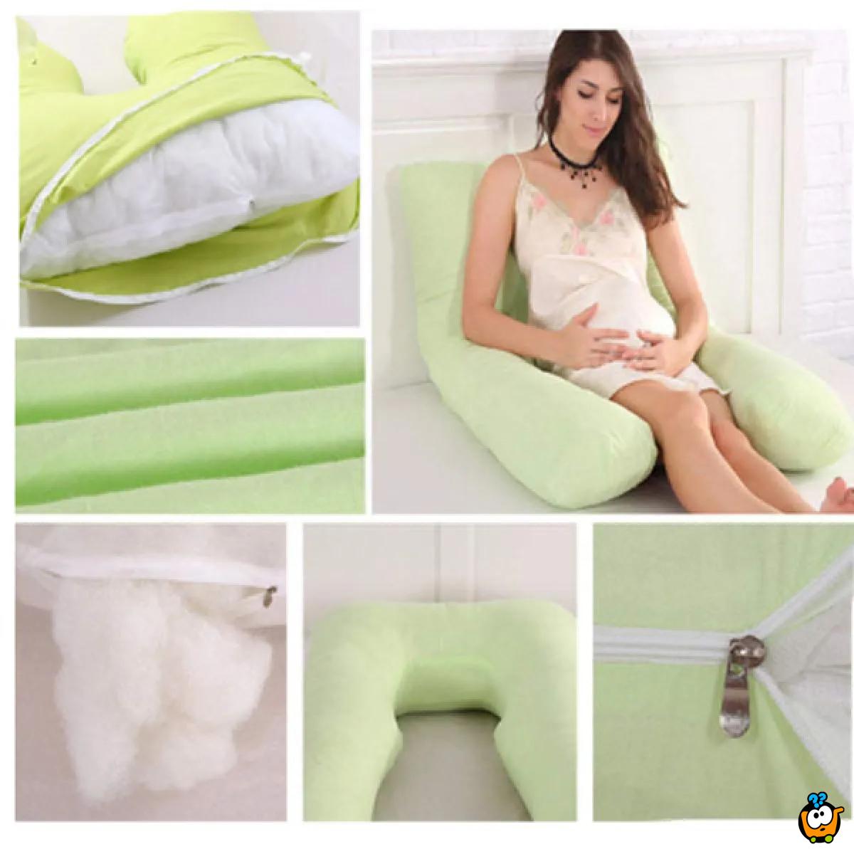 Side pillow - Jastuk za trudnice u poklon pakovanju