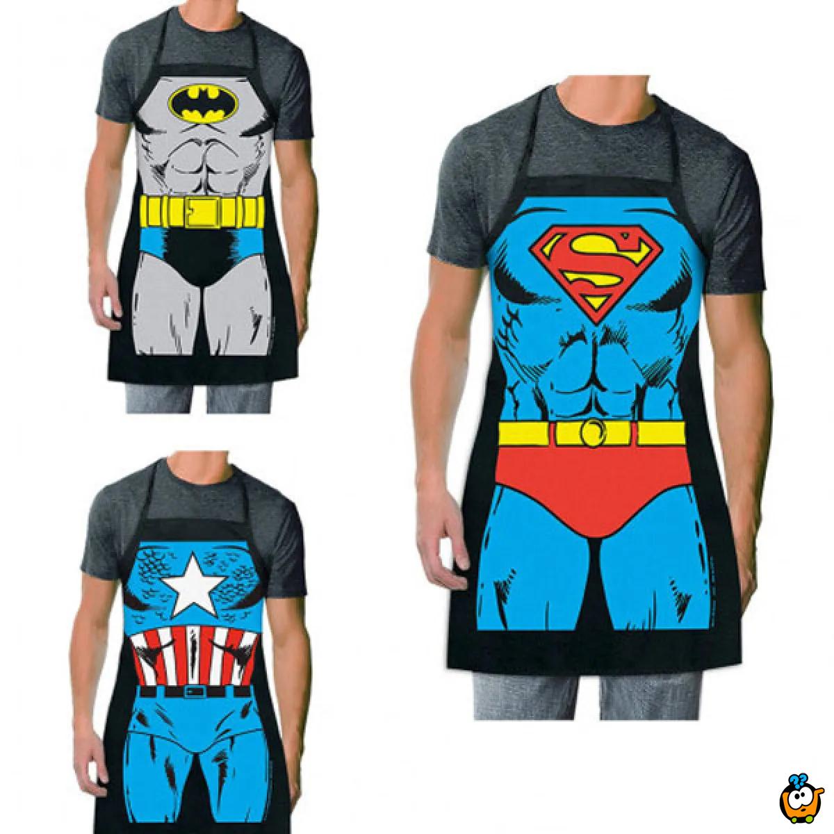 Vodootporna kecelja za muškarce - Super Heroj