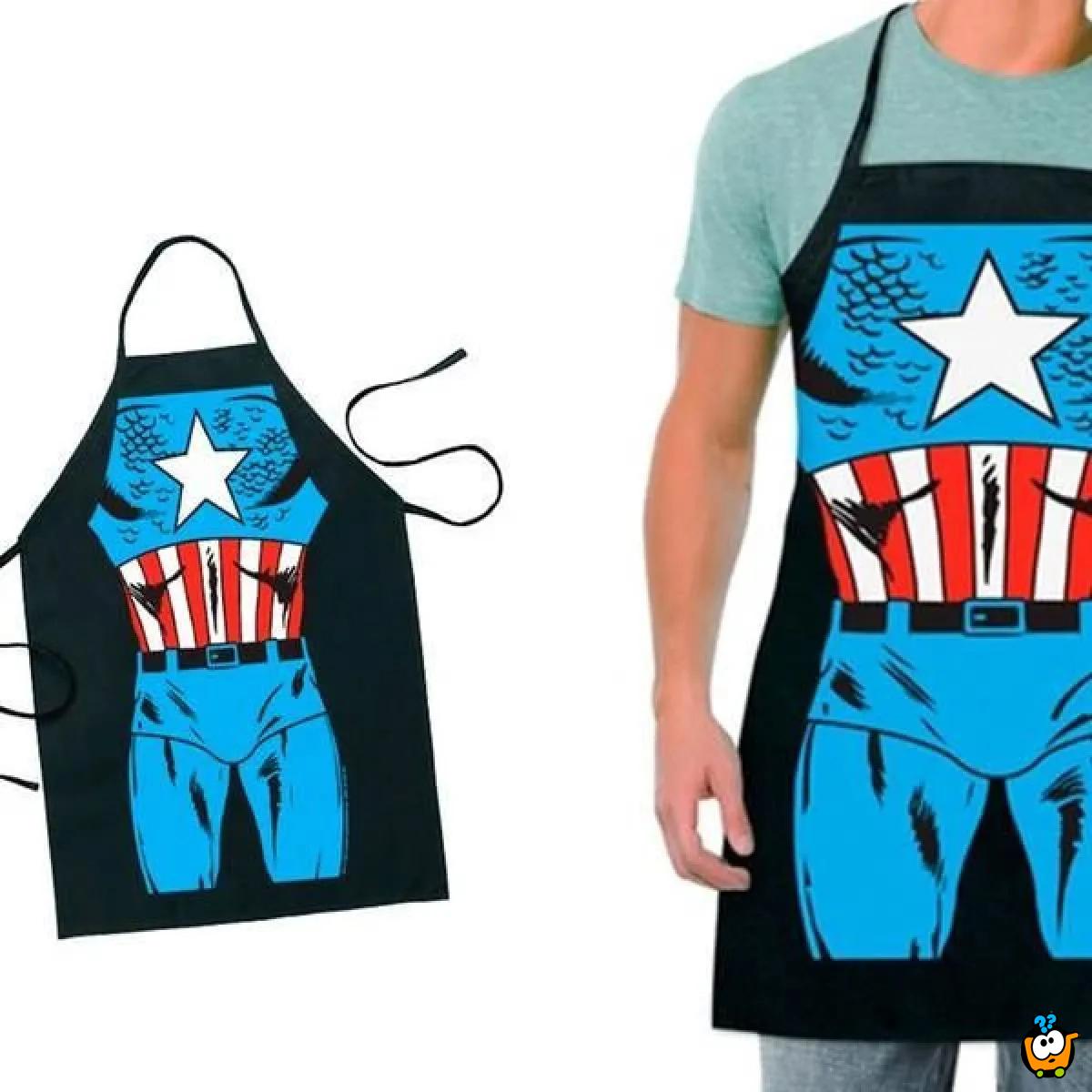 Vodootporna kecelja za muškarce - Super Heroj