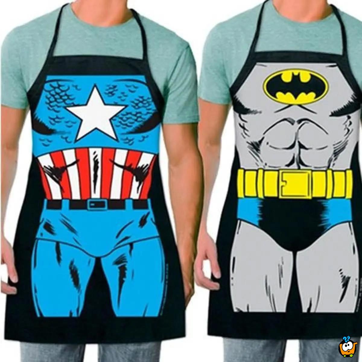 Vodootporna kecelja za muškarce - Super Heroj