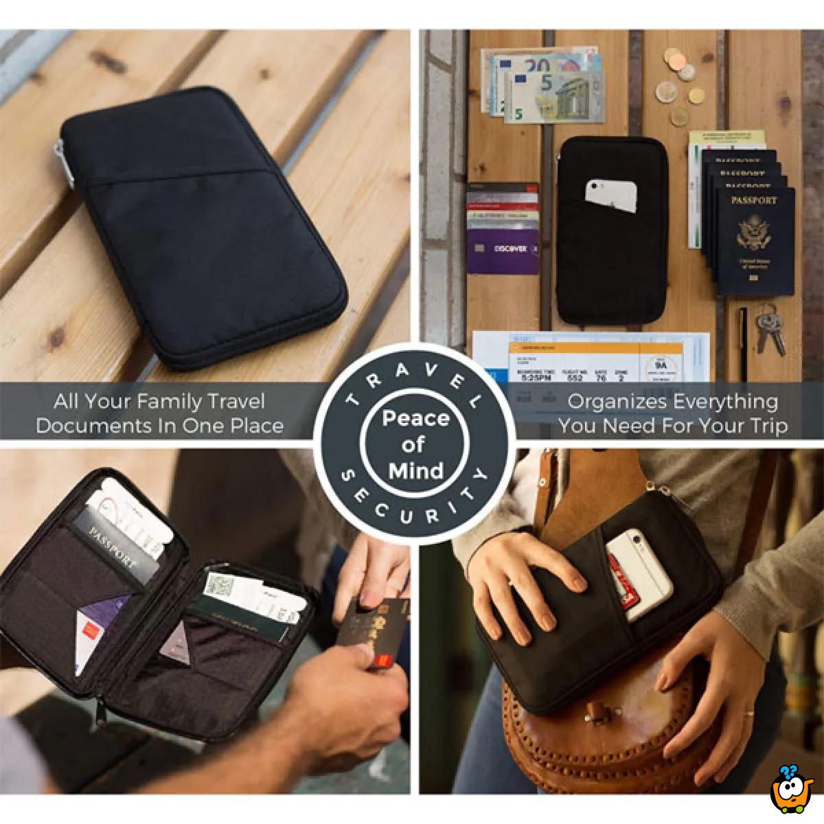 Travel Pack - Multifunkcionalni putni organizer za pasoš i dokumenta