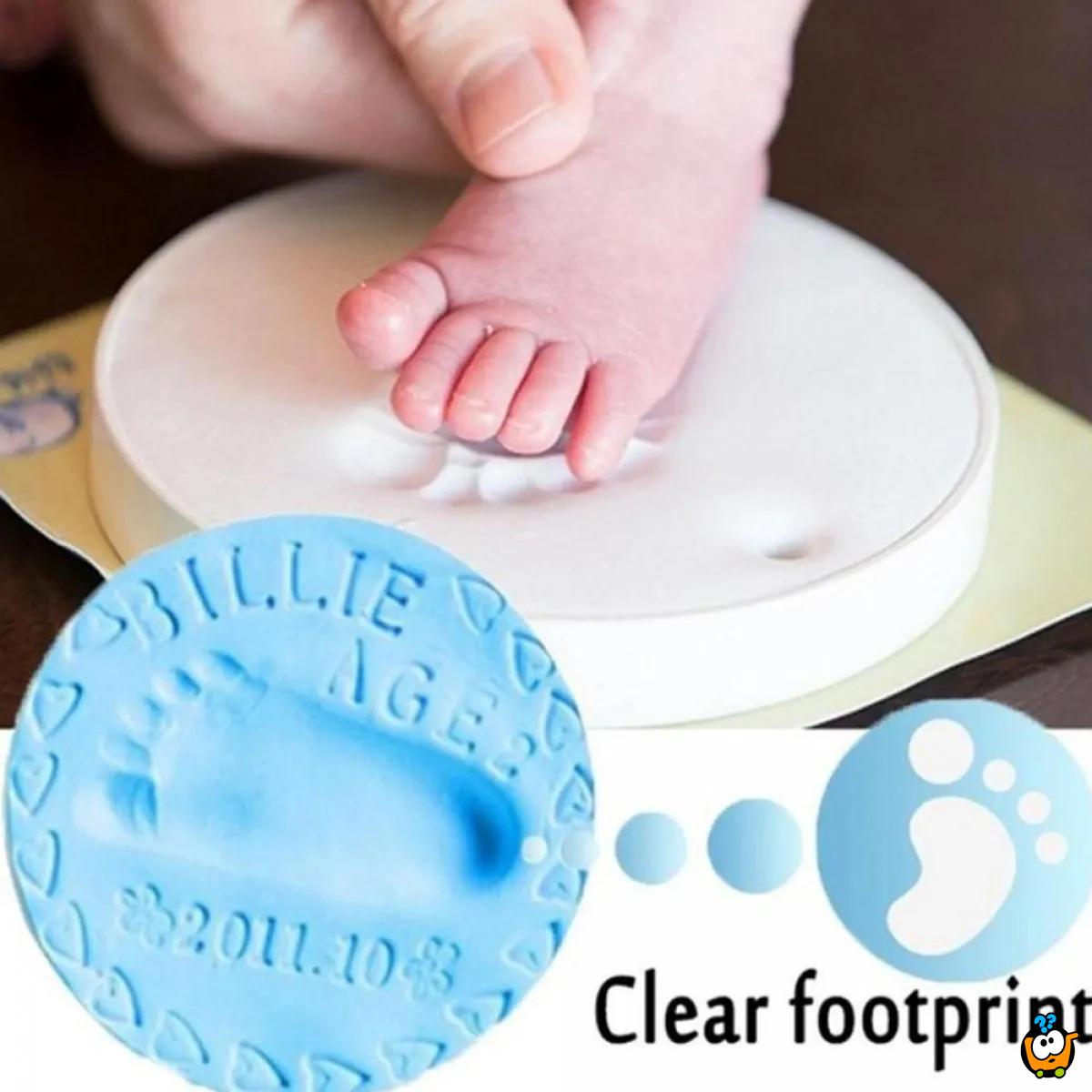 Baby Print - Penasta masa za otisak bebinih šaka i stopala