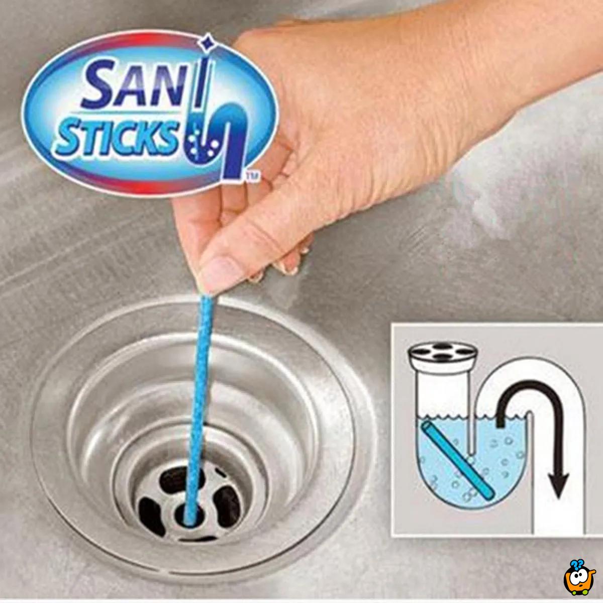Sani sticks - Magični štapići za čišćenje slivnika i odvoda