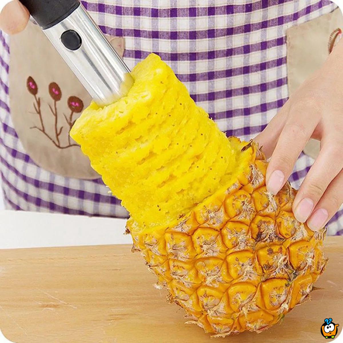 Pineapple cutter - Ručni secko za ananas sa vakuumom