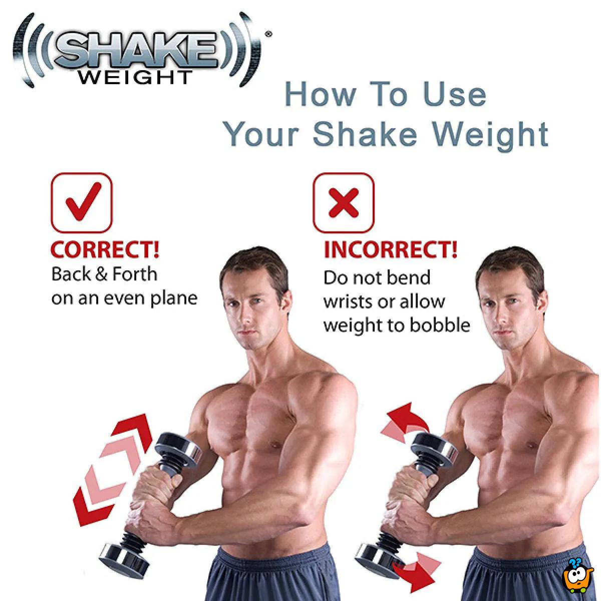 Shake Weight - Teg za oblikovanje gornjeg dela tela